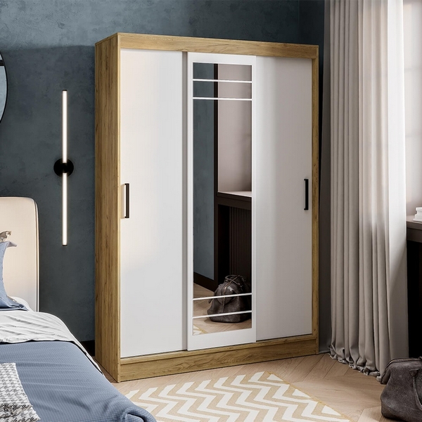 

Шкаф БТС-купе Тео ШКК-02, крафт/белый, Бежевый, Тео 00-00130080