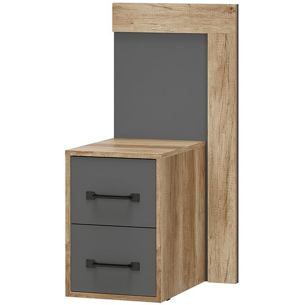 

Тумба БТС прикроватная Прима ТБ-12, Серый, Прима 00-00130690