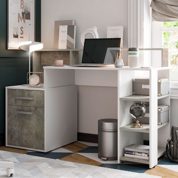 

Стол компьютерный БТС Лайф, Серый, Лайф 00-00130895