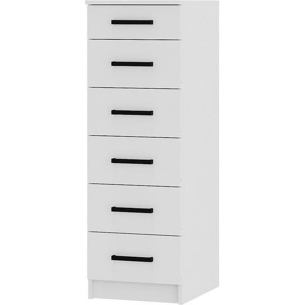 

Комод белый БТС высокий Фьюжн КМ-04, Фьюжн 00-00136645