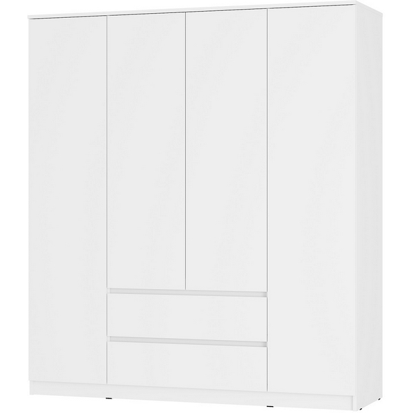 Изображение товара Шкаф для одежды и белья БТС Симпл ШК-13 белый 160 см