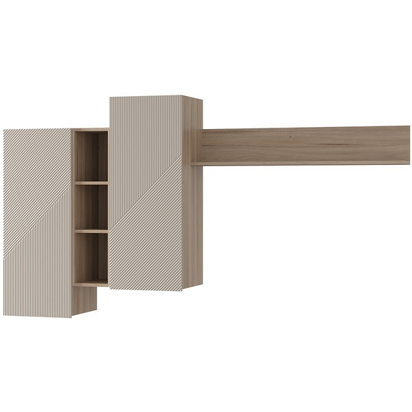 Изображение товара наварсной шкаф с полками Эмилия ГМ-12 БТС современные материалы и дизайн