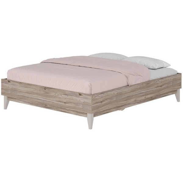 

Кровать БТС 160х200 с проложками Скандика, Дуб;бежевый, Скандика 00-00161282