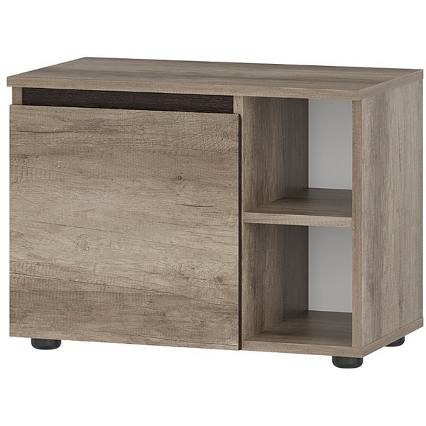 

Тумба БТС прикроватная ТБ-14 Энигма дуб каньон/венге, Темное дерево, Энигма 00-00164034