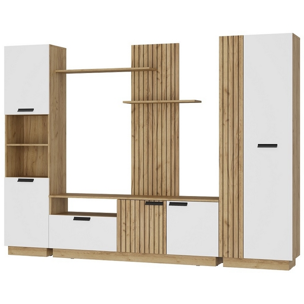 

Гостиная БТС Мишель тип 2 ГС-01, Крафт/белый, Мишель 00-00164519