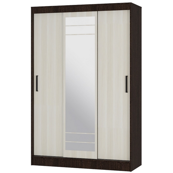 

Шкаф БТС-купе Тео ШКК-02, Венге, лоредо, Темное дерево;светлое дерево, Тео 00-00164888