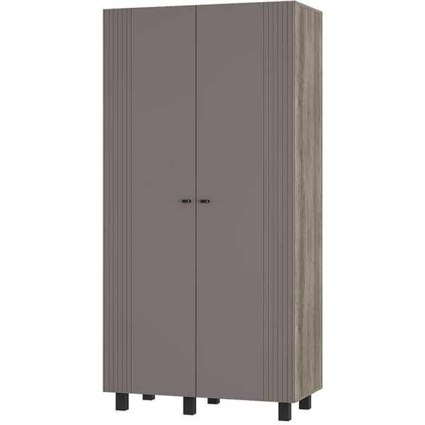 

Шкаф БТС 2-х створчатый Олива ШК-03, Дуб каньон, Муссон софт, Дуб;коричневый, Олива 00-00186643