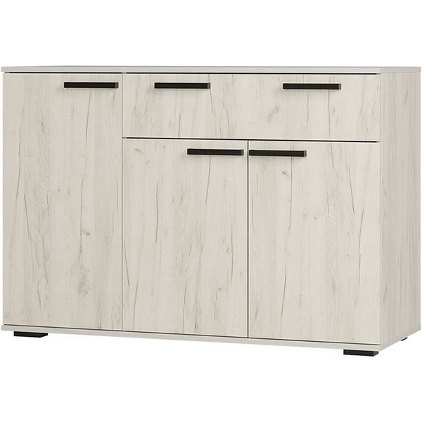 

Комод БТС Стандарт-4, Дуб крафт белый, Светлое дерево, Стандарт 00-00220525