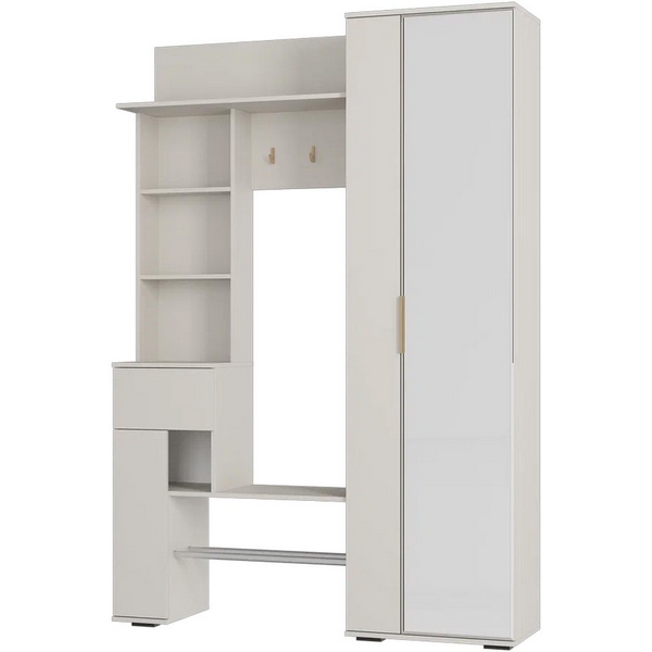 

Прихожая БТС Ницца ПР-04, Кашемир, Бежевый, Ницца 00-00272684