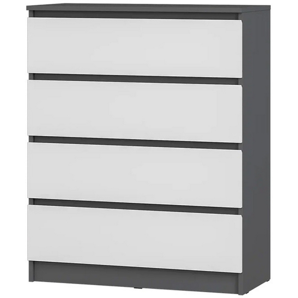 

Комод БТС Шарм КМ-02, Графит, Белый, Темно-серый;белый, Шарм 00-00272685