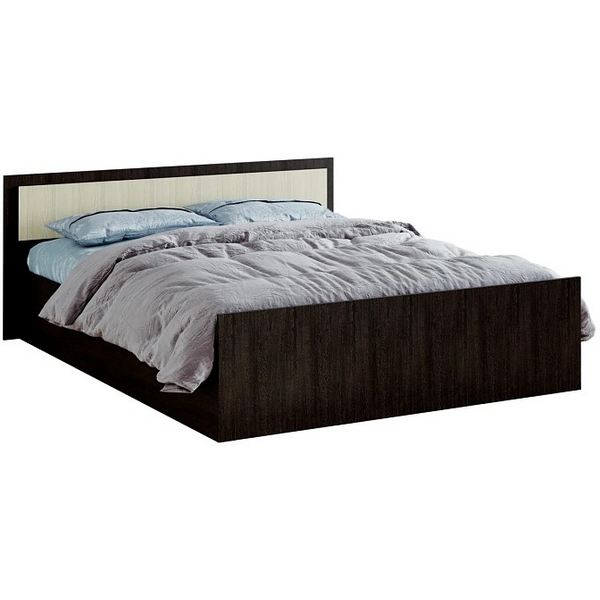 

Кровать БТС с проложками ДСП Фиеста LIGHT 160х200, венге, Фиеста Н001153