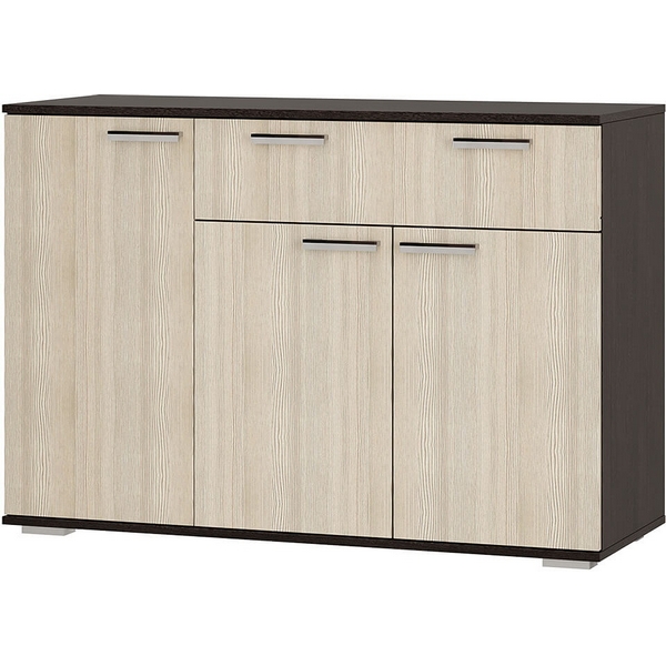 

Комод БТС длинный Стандарт 4 NEW, венге/лоредо, Коричневый, Стандарт Т0018011