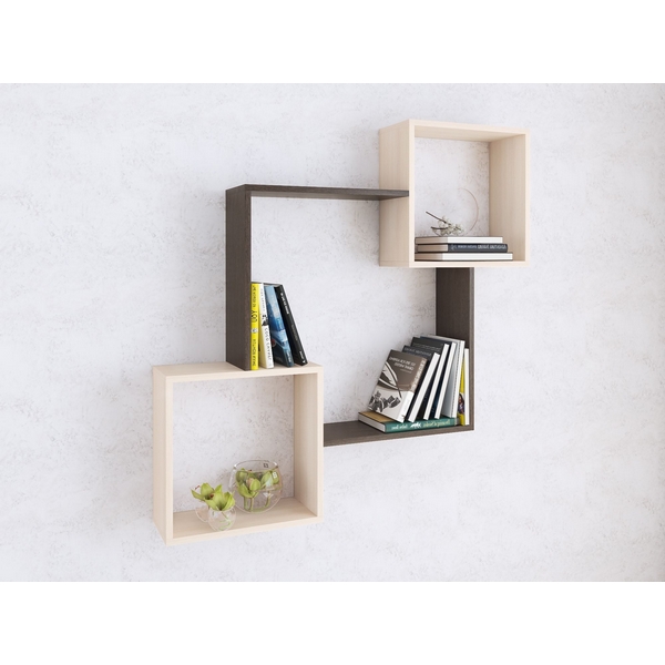 

Полка ТЭКС навесная ПН-2, венге/дуб молочный, Коричневый, Полка 00-00003580