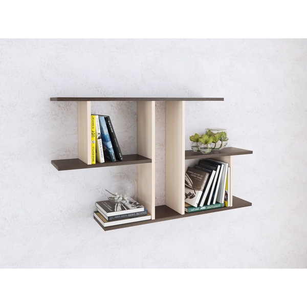 

Полка ТЭКС навесная ПН-4, венге/дуб молочный, Коричневый, Полка 00-00003587