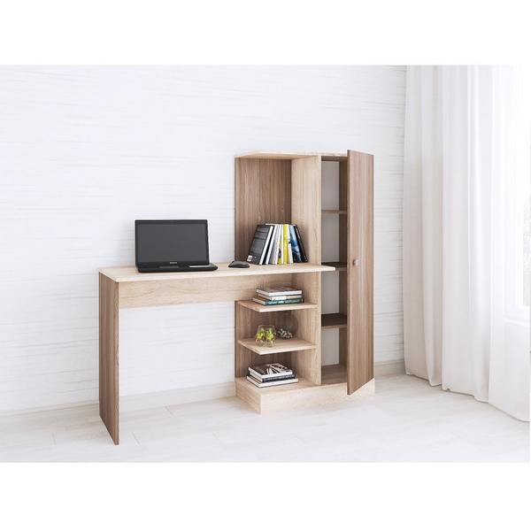 Изображение товара Компьютерный стол ТЭКС Квартет-6 ясень шимо современный дизайн