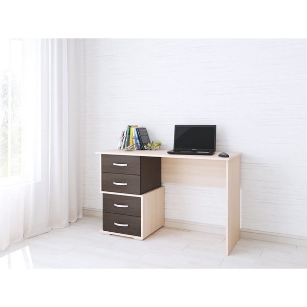 

Стол письменный ТЭКС Сити-2, венге, Коричневый, Сити 00-00003644