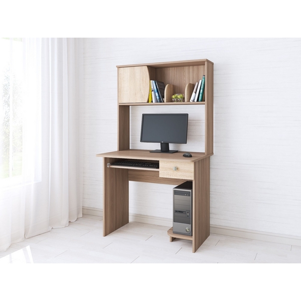 

Стол компьютерный ТЭКС Грета-4, ясень шимо, Коричневый, Грета 00-00003651