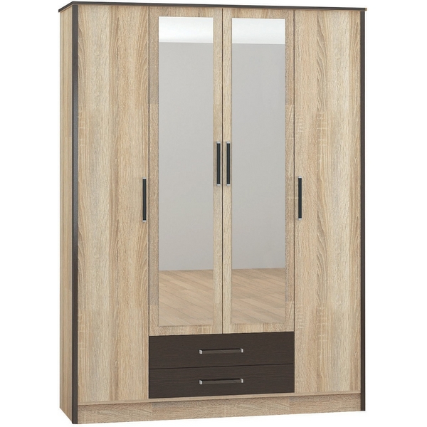 

Лирика Шкаф ТЭКС 4-х створчатый, Коричневый, Лирика 00-00003748