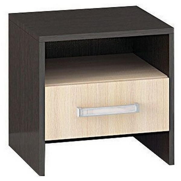 

Тумба прикроватная ТЭКС Эрика, венге/дуб молочный, Коричневый, Эрика 00-00003790