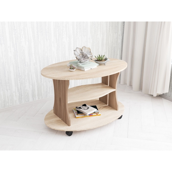 

Столик журнальный ТЭКС Консул-1, ясень шимо, Коричневый, Консул 00-00003984