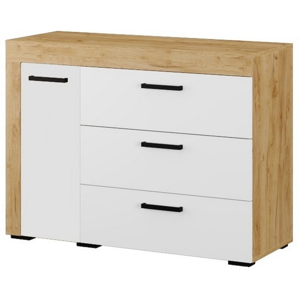 

Комод ТЭКС Адель, белый/дуб крафт, Бежевый, Адель 00-00028702