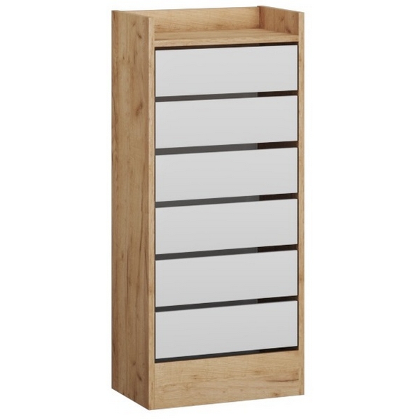 Изображение товара Обувница ТЭКС Ямайка ЯПТ-1 из ЛДСП бежевого цвета, высокая, современный стиль