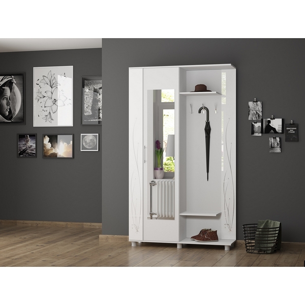 

Прихожая ТЭКС Ирма-2, белый, Ирма 00-00028743