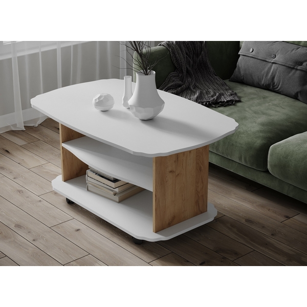 

Столик журнальный ТЭКС Консул-2, дуб крафт, Бежевый, Консул 00-00028779