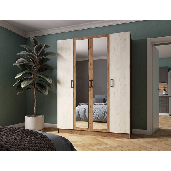 

Шкаф ТЭКС Вегас 1600, дуб крафт табачный, Коричневый, Вегас 00-00129300