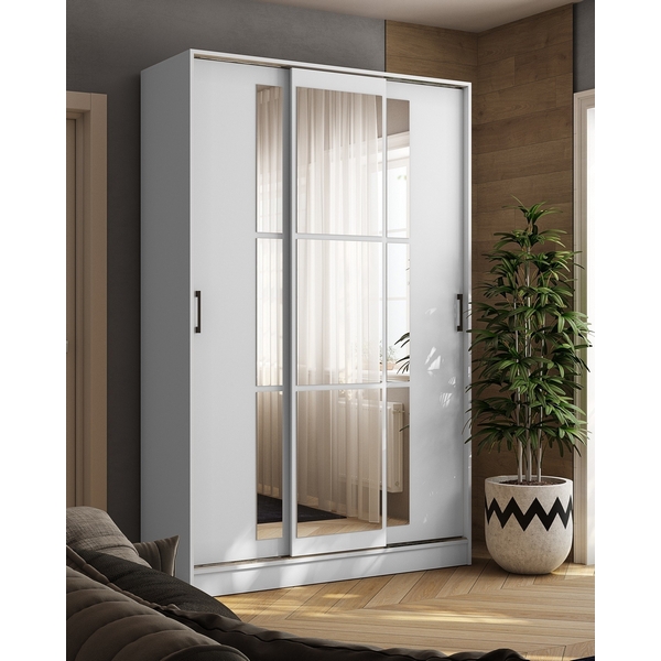 Изображение товара Шкаф ТЭКС-купе Стиль-2 140 белый современная мебель для прихожей и спальни