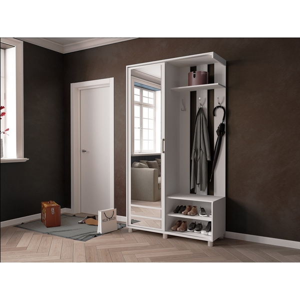 

Прихожая ТЭКС Ларго-2, белый, Ларго 00-00129572