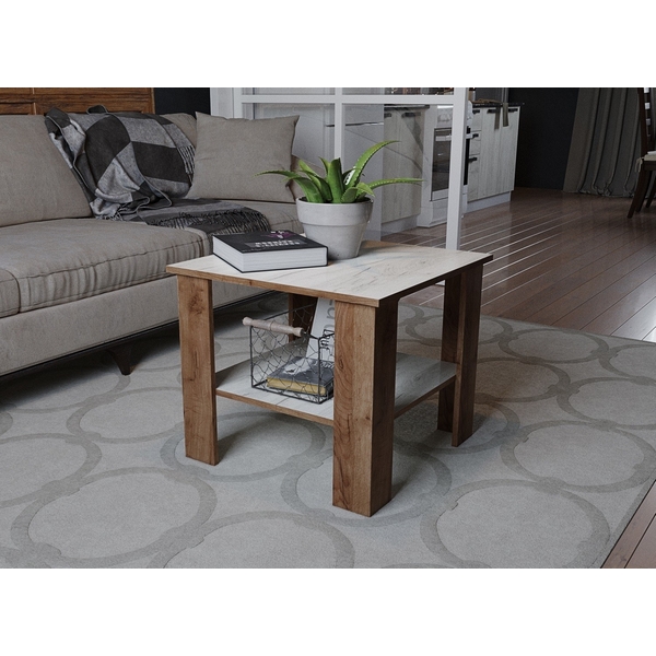 

Столик журнальный ТЭКС Консул-9, дуб крафт табачный, Коричневый, Консул 00-00129729