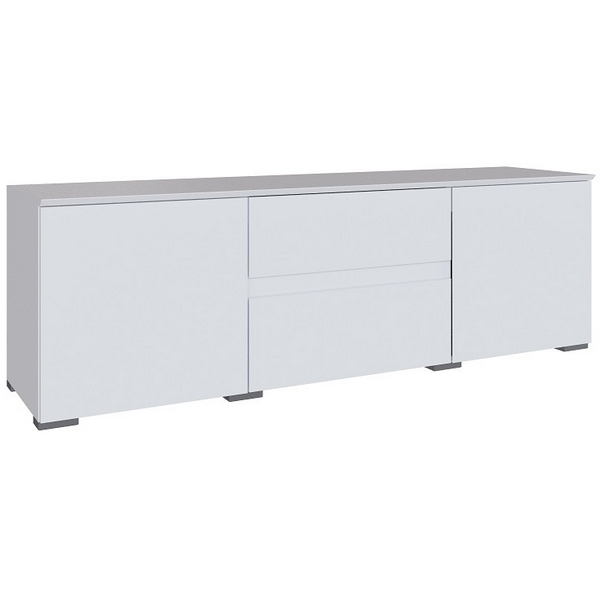 Тумба под телевизор ТЭКС Плейона, белый