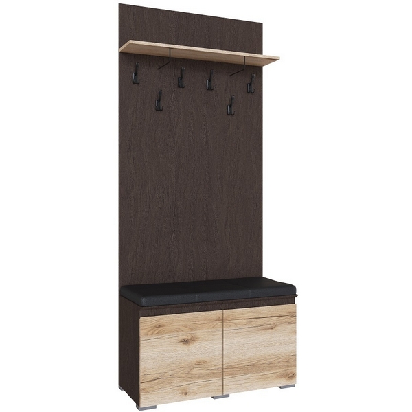 

Тумба ТЭКС с вешалкой Плейона, венге, Плейона 00-00142788