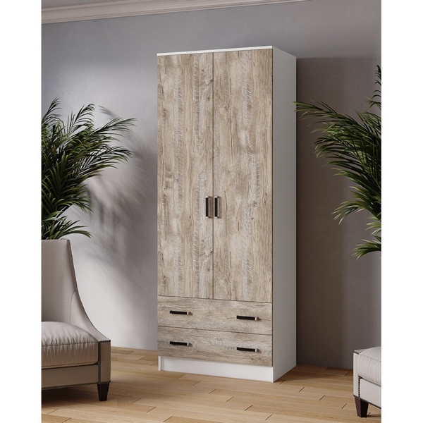 

Шкаф ТЭКС Лагуна 80 см, белый/дуб юкон, Лагуна 00-00142961