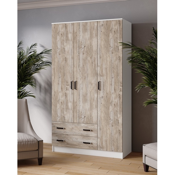 

Шкаф ТЭКС Лагуна 120 см, белый/дуб юкон, Лагуна 00-00142964