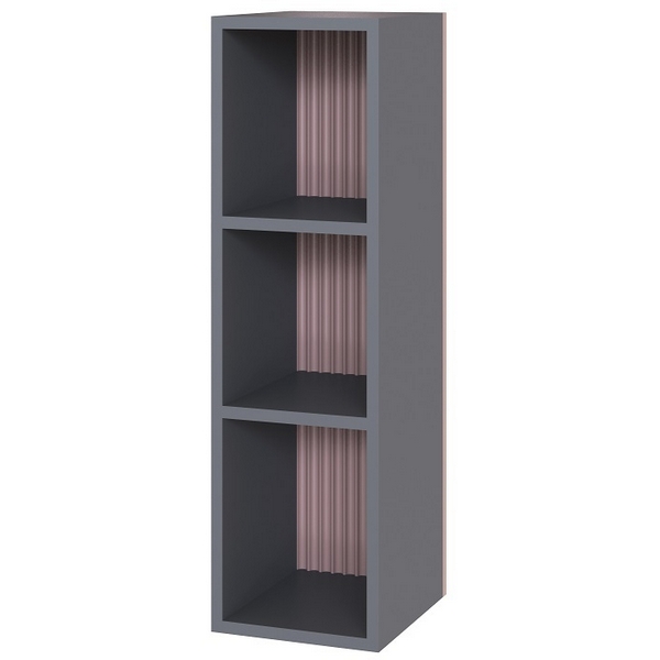 

Шкаф ТЭКС навесной открытый Сириния, пудра, Серый;розовый, Сириния 00-00143242