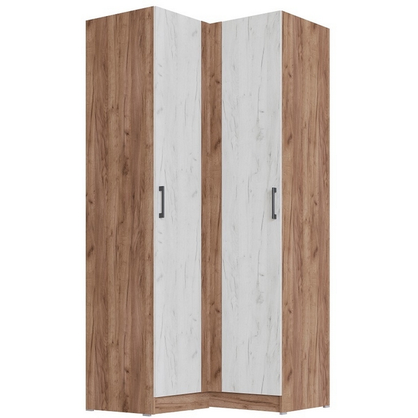 

Шкаф ТЭКС угловой Вегас, Темное дерево;белый, Вегас 00-00143307