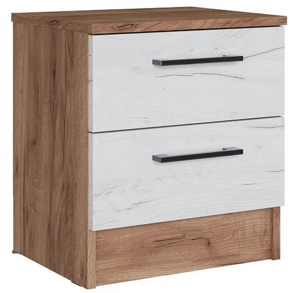 

Тумба прикроватная ТЭКС Вегас, Темное дерево;белый, Вегас 00-00143311