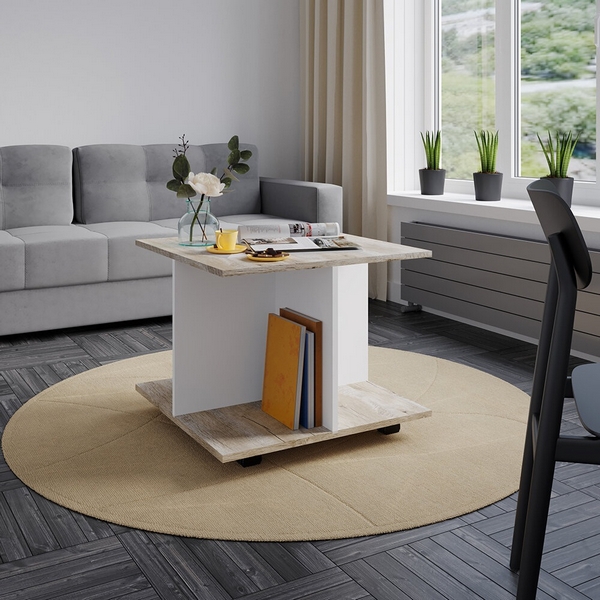 

Журнальный стол ТЭКС Консул-10, дуб юкон, Белый;дуб юкон, Консул 00-00161854