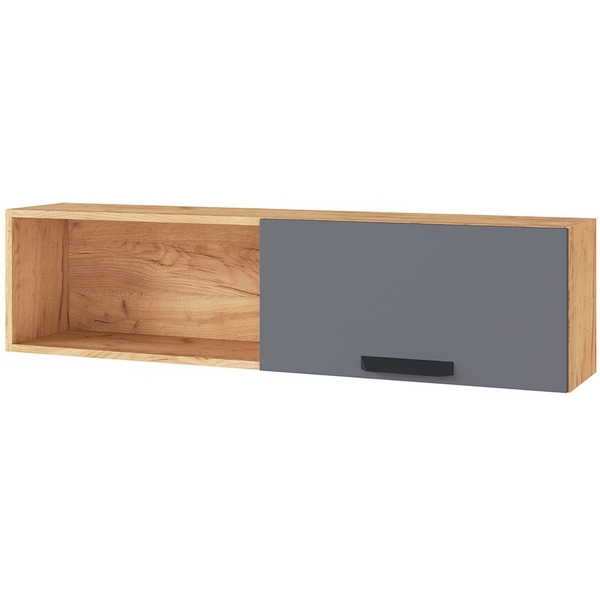 

Полка ТЭКС навесная 1200 Квартет-13, дуб крафт/графит, Светлое дерево, Квартет 00-00162625