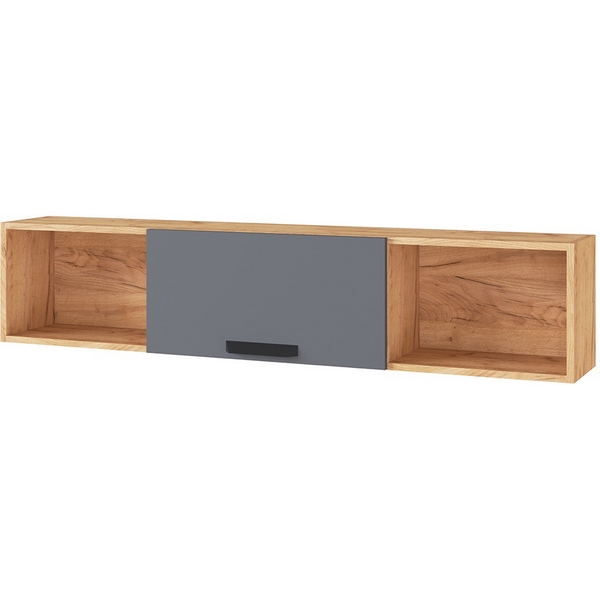 

Полка ТЭКС навесная 1450 Квартет-13, дуб крафт/графит, Светлое дерево, Квартет 00-00162627