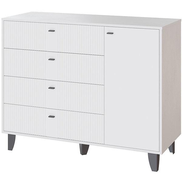 

Комод ТЭКС Катрин-13, Белый, Белый снег, Катрин 00-00185335