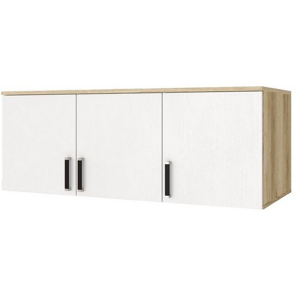 Изображение товара Антресоль для шкафа ТЭКСа 120 см Лагуна Белая мебель для хранения Спальня и прихожая