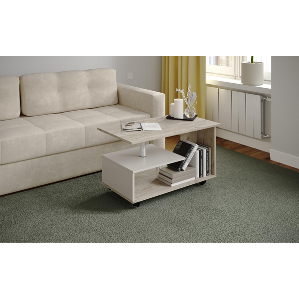 Изображение товара Журнальный стол ТЭКС Консул-5 дуб крафт серый кашемир с быстрой доставкой