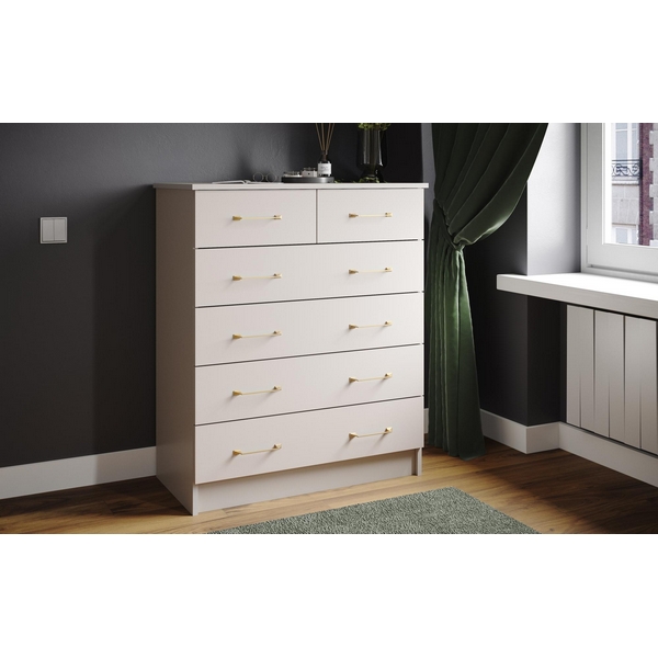 Изображение товара Комод ТЭКС Катрин-5 К бежевый для гостиной и спальни