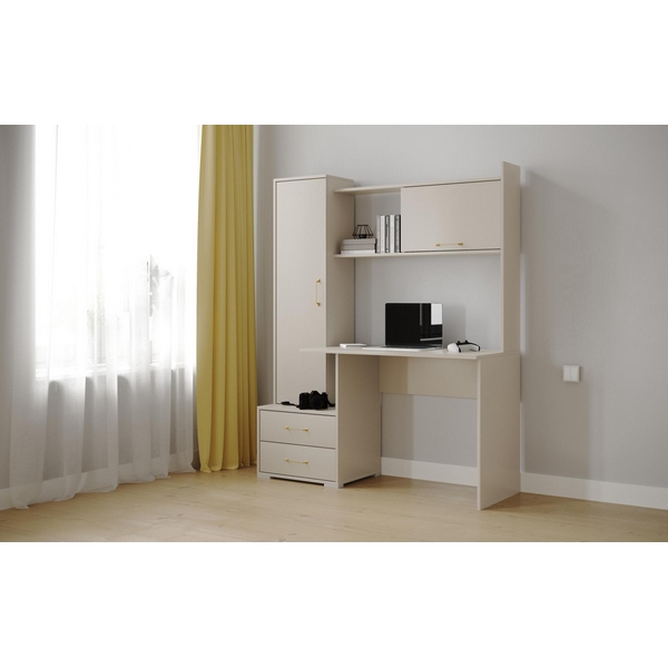 

Компьютерный стол ТЭКС Квартет-9 (К), Кашемир, Бежевый, Квартет 00-00231882