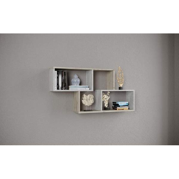 

Полка ТЭКС навесная ПН-3, Дуб крафт серый, цемент, 00-00231901