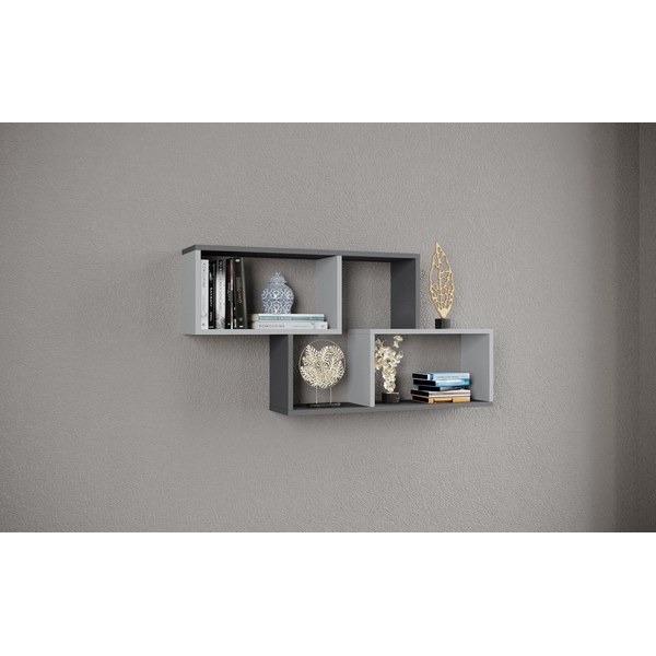 

Полка ТЭКС навесная ПН-3, Графит серый, серый камень, 00-00231913