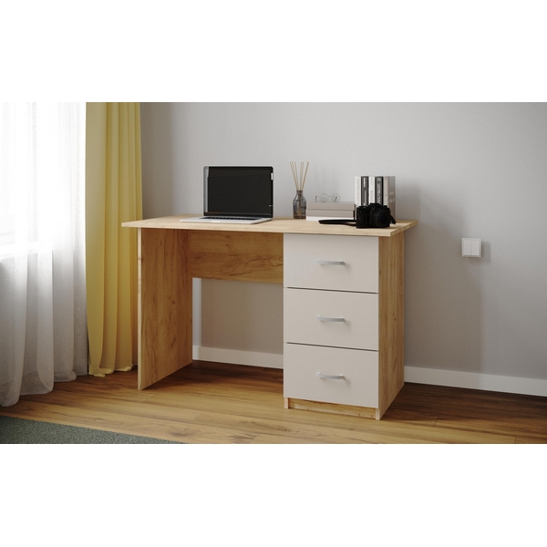 

Письменный стол Сити-1 ТЭКС, Дуб крафт золотой, кашемир, Бежевый, Сити 00-00231915